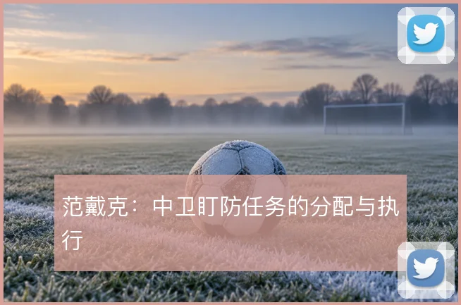 范戴克：中卫盯防任务的分配与执行